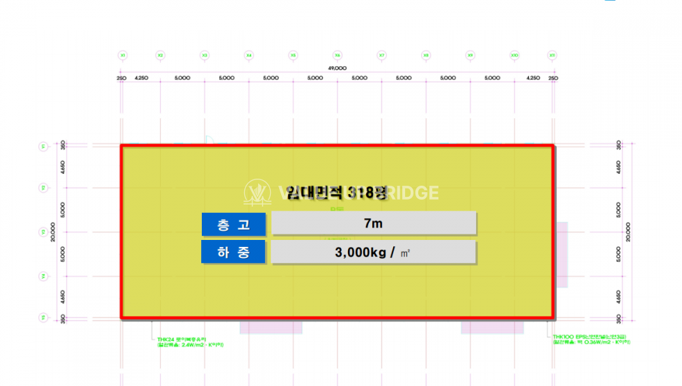경기 오산시 갈곶동 B동 [318평] 공장 월세 매물번호 10138 사진 3